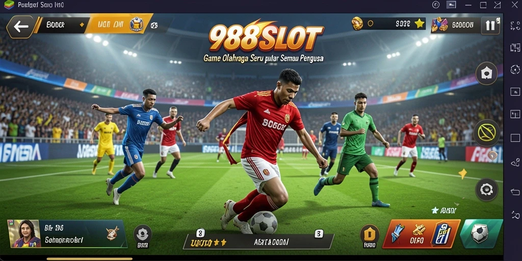 Tampilan gameplay menarik dalam 988SLOT yang penuh aksi.