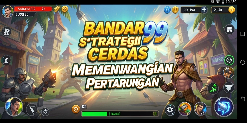 Screenshot yang menunjukkan aksi strategis dalam BANDAR99.