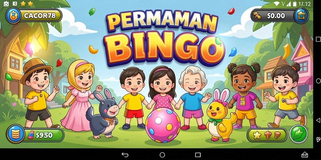 Tampilan menarik gameplay Bingo di CACOR78.