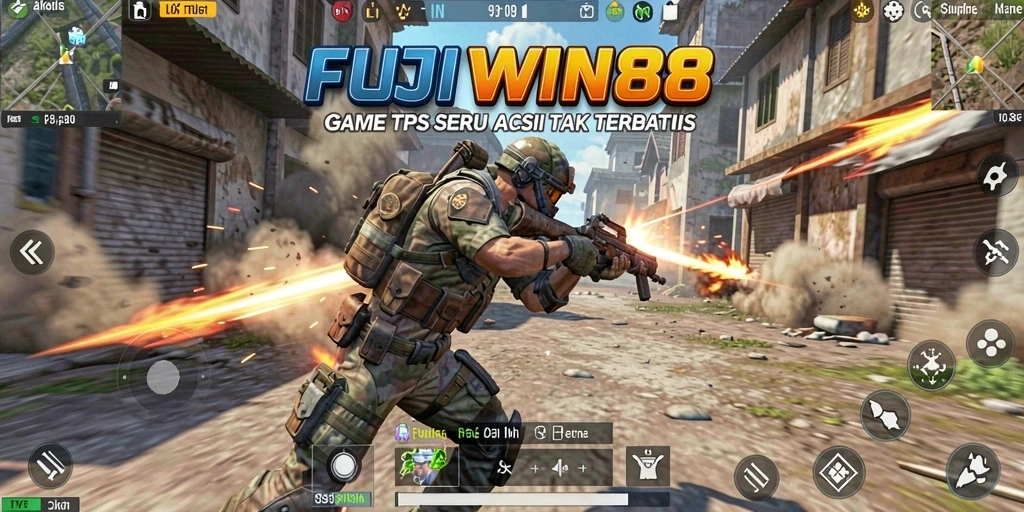 Screenshot menampilkan aksi seru dalam permainan TPS FUJIWIN88.