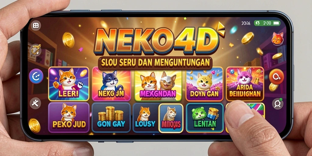 Tampilan menarik dari gameplay Slot NEKO4D yang mengasyikkan.