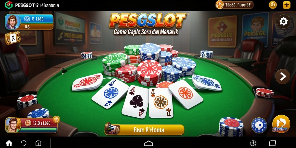 Tangkapan layar PESGSLOT memperlihatkan gameplay Gaple yang seru dan menantang.