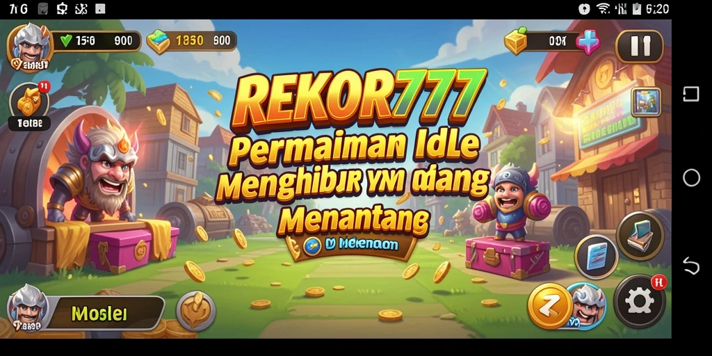 Tampilan gameplay REKOR777 yang menarik dan adiktif.