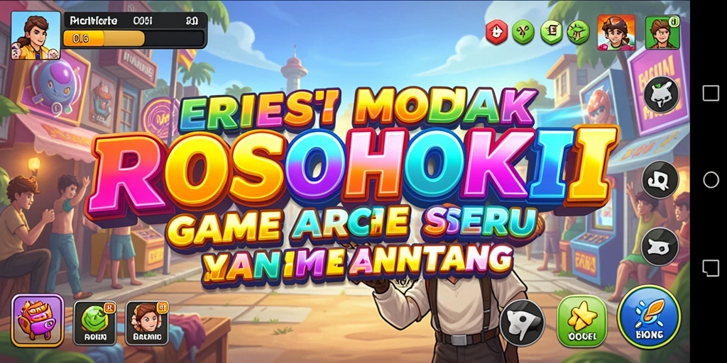 Tampilan gameplay seru dari ROSOHOKI yang menarik dan penuh tantangan.
