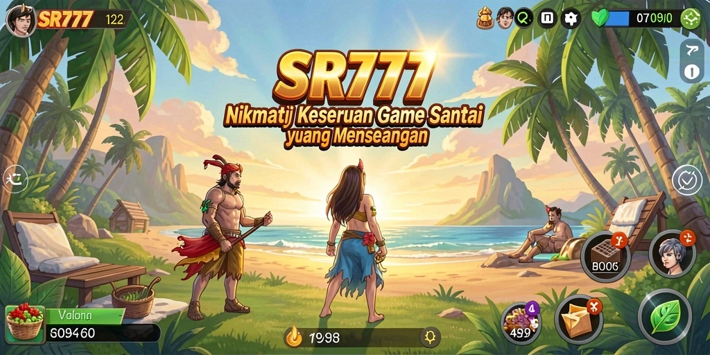 Tampilkan gameplay SR777 yang seru dengan desain menarik.